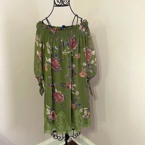 Off the shoulder dress